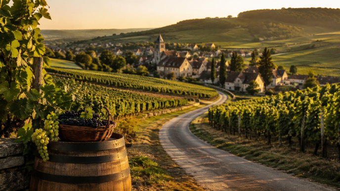 Les vins de Bourgogne : route des vignes au départ de Dijon