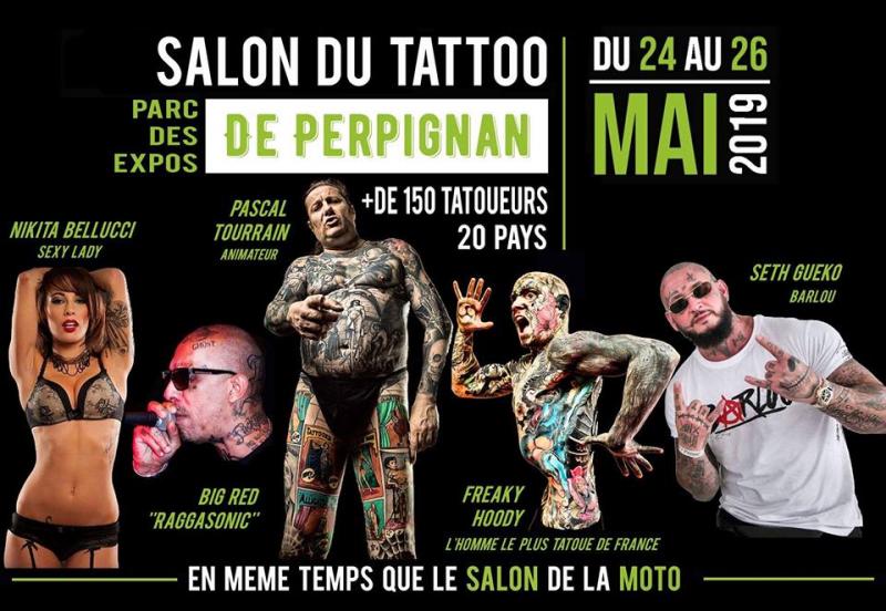 salon du tatouage et de la moto perpignan 2019